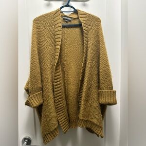 Wooden Ships Women's Sweater in Rich mustard brown orange